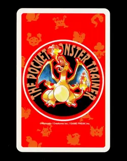 1996 Pokemon HYPNO Japanese RED Charizard Deck 9 of Spades POKER Card #097 MINT - Image 2