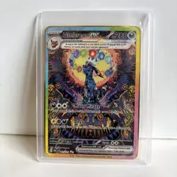 Pokemon Card Umbreon EX Tera Gold Metal Card - Carta In Metallo Fanmade TCG - Image 1
