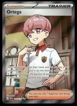 Pokemon Cards Ortega 141/131 Prismatic Evolutions Ultra Rare NM - Image 1