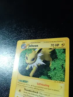 Pokemon Card - Jolteon - 13/144 Skyridge Rare - Eng Exc++ no charizard no psa - Image 3