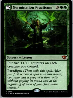 Germination Practicum M Secrets of Strixhaven 149 NM - Image 1