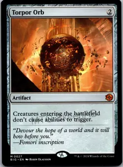 MTG SkeenAB Torpor Orb from BIG. NM. - Image 1