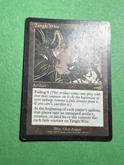 **Tangle Wire** ~Nemesis~ MTG: Magic the Gathering, Light Play (LP) - Image 2