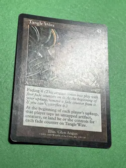 **Tangle Wire** ~Nemesis~ MTG: Magic the Gathering, Light Play (LP) - Image 3