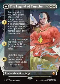 The Legend of Yangchen (Borderless) Avatar: The Last Airbender MTG Magic - Image 1
