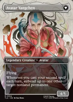 The Legend of Yangchen (Borderless) Avatar: The Last Airbender MTG Magic - Image 2
