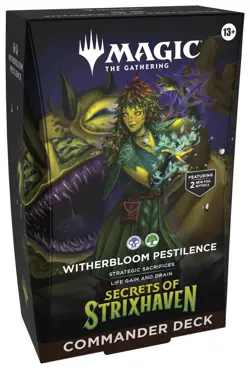 Magic the Gathering - Secrets of Strixhaven Witherbloom Pestilence PRESALE 25/04 - Image 1