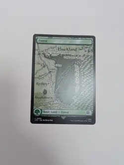 MTG - Forest 0280 - Lord of The Rings NM/M Condition - Image 1