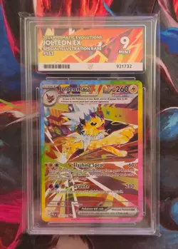 Jolteon ex 153/131 Pokemon Prismatic Evolutions Special Illustration Rare ACE 9 - Image 1