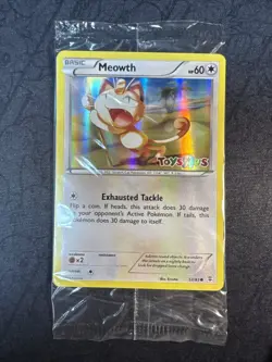 Meowth Toys R Us Promo 053/083 Holo Promo Sealed Pokemon - Image 1