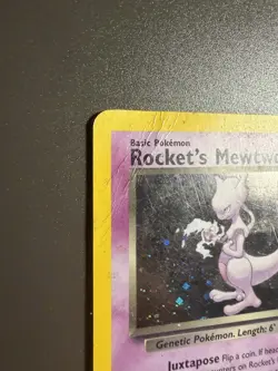 Pokemon Mewtwo Holo Card 14/132 Gym Challenge Rockets - Image 3