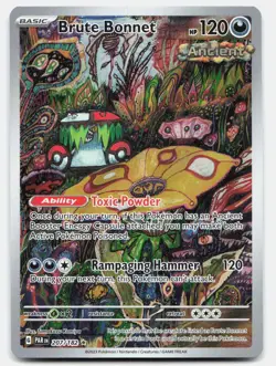 Brute Bonnet 207/182 Illustration Rare Paradox Rift Pokemon Near Mint - Image 1