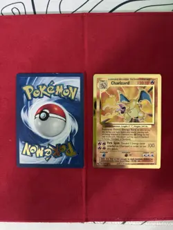 Pokemon Celebrations Gold Metal Charizard & Pikachu Cards 25th Anniversary Base - Image 5