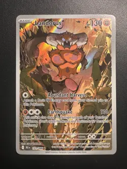 Landorus 131/086 Black Bolt Illustration Rare NM Pokemon Card - Image 1