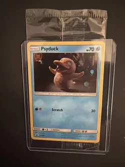 SEALED Psyduck SM199 Black Star Promo Holo Pokemon TCG Detective Pikachu NEW - Image 1
