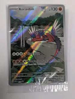 Koraidon 014 SEALED Sv: Scarlet & Violet Promo Cards Holo Pokemon TCG NM - Image 1