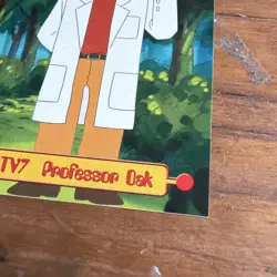 Pokemon Topps T.V Animation Series TV7 Professor Oak Non Holo - Image 4