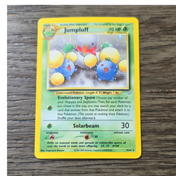 Pokemon Jumpluff Neo Genesis Rare Card 9/64 Unlimited Stage 2 HP70 - Image 1