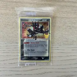 Pokemon TCG Greninja Gold Star SWSH144 25th Celebrations Sealed Promo - Image 1