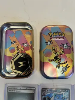 Pokemon TCG 151 14 Card Lot Plus Empty Mini Tin - Blastose EX And Charizard EX - Image 2