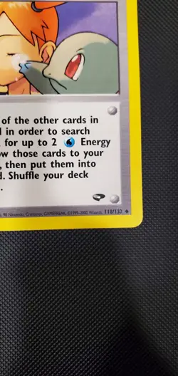 Pokemon TCG Misty's Tears Gym Challenge 118/132 Regular LP #118 - Image 4