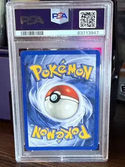 Pokemon Kangaskhan Jungle 1st Edition Holo Rare #5 PSA 8 - Image 2