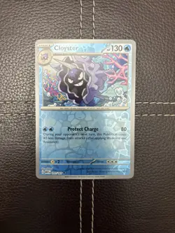 Pokemon TCG - Cloyster - 091/165 - Scarlet & Violet: 151 - NM Reverse Holo - Image 1