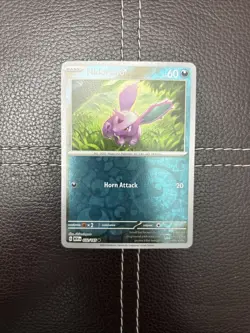 Pokemon TCG - Nidoran - 032/165 - Scarlet & Violet: 151 - NM Reverse Holo - Image 1