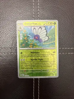 Pokemon TCG - Butterfree - 012/165 - Scarlet & Violet: 151 - NM Reverse Holo - Image 1