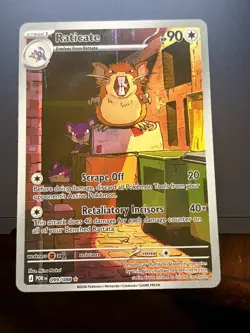 Raticate 099/088 Me03: Perfect Order Holo Pokemon - Image 1