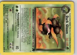 Dark Gloom 36/82 Team Rocket Uncommon Pokemon TCG Trading Card - Image 5