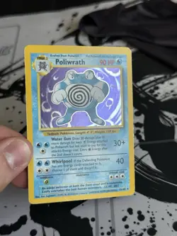 Pokemon Poliwrath 13/102 Holo 1999-2000 4th Print Base Set - Image 3