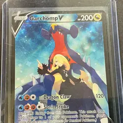 Pokemon Garchomp V TG23/TG30 Astral Radiance Ultra Rare Full Art Holo 200 HP En… - Image 1