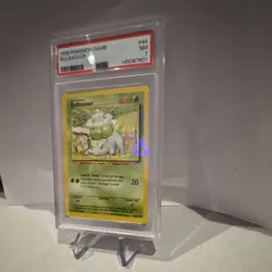 Pokemon TCG Base Set Bulbasaur 44/102 PSA 7 Regular Common English - Image 4