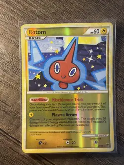 Pokemon TCG - Rotom 20/90 Reverse Holo - Undaunted - LP - Image 3