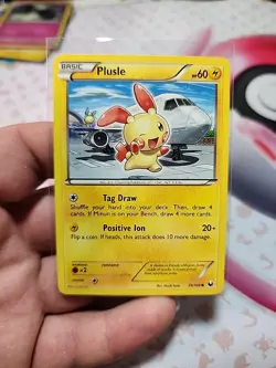 2012 Pokemon, B&W Dark Explorers, #39/108 Plusle, Common - Image 1