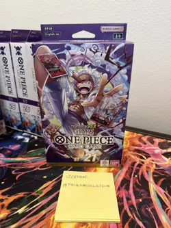 ONE PIECE TCG: GEAR5 STARTER DECK EX 21 (ST-21) FACTORY SEALED ENGLISH - Image 4