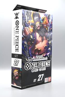 One Piece Black Marshall.D.Teach Starter Deck [ST27] - Image 1