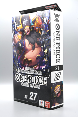 One Piece Black Marshall.D.Teach Starter Deck [ST27] - Image 3