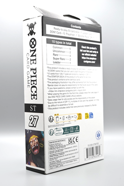 One Piece Black Marshall.D.Teach Starter Deck [ST27] - Image 5