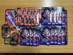 One Piece Lot - 5 Heroines Packs, 14 Azure Sea's Seven Packs, & 2 Vol 2 Ace tins - Image 2