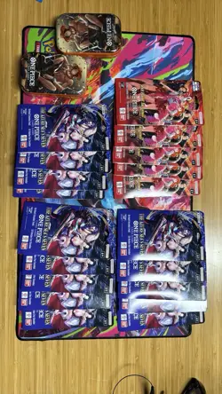 One Piece Lot - 5 Heroines Packs, 14 Azure Sea's Seven Packs, & 2 Vol 2 Ace tins - Image 3