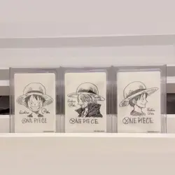 One Piece Luffy Shanks Set Shueisha Natsucomi 2022 Sticker - Image 1