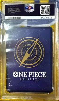 Monkey D. Luffy One Piece Magazine Vol.20 #014 Promo Leader 6000 Power JP PSA 10 - Image 2