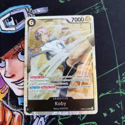 One Piece TCG - Koby Op15/EB04-044 SR English M/NM - Image 1