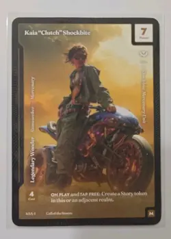 2026 Wonders of the First, CotS - Kaia "Clutch" Shockbite KSA-1 M, Stoneseeker - Image 1