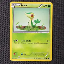 Snivy 2/114 Pokemon TCG: Black & White Moderately Played (MP) - Image 1