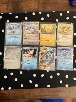 Pokemon 2025 Holiday Calendar Stamped Promos (COMPLETE SET OF 8) - Image 1