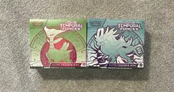 Pokemon TCG Scarlet & Violet Temporal Forces Elite Trainer Box ETB Lot of 2 Set - Image 1