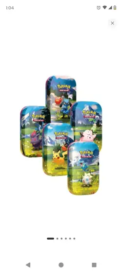 Pokemon Ascended Heroes Mini Tin Complete Set of 5 Full Artwork (Factory Sealed) - Image 2
